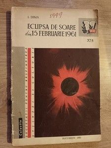 Eclipsa de soare din 15 februarie 1961 - I. Dima foto