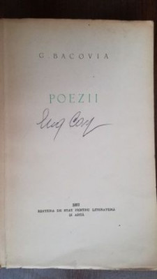 Poezii-G. Bacovia foto