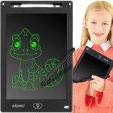 Tableta de desen LCD Kruzzel 12 inch neagra, cu stylus