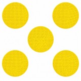 Disc abraziv perforat, suport hartie D-weight, pentru girafa, 225 mm, granulatie P150, prindere velcro, set 5 buc, fara praf, Yellow Pad