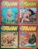 Rahan - Lot 4 Reviste: Nr. 1, 3, 5, 6/2010 - Editura Adevarul - Benzi Desenate Colecție
