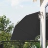 VidaXL Ecran de intimitate pentru balcon Antracit 140 x 140 cm 42000923