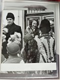 Fotografie, Nicolae si Elena Ceausescu, Plugusor decembrie 1977