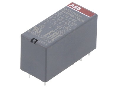 Releu electromagnetic DPDT 110V DC foto