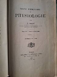 Tratat elementar de Fiziologie- Gley, franceza 1920 foto