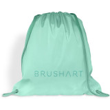 Cumpara ieftin BrushArt Accessories Gym sack lilac sac cu șnur Mint green 34x39 cm