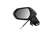 Oglinda usa exterioara TOYOTA COROLLA (E210), 07.2018-, partea stanga, reglare electrica; carcasa neagra, grunduit; sticla convexa; sticla crom; 7 ga