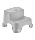 Inaltator 2 Trepte BabyJem Gri Plastic Antiderapant 26x32cm Varsta 2+ Ani