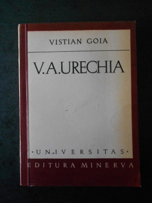 VISTIAN GOIA - V. A. URECHIA foto