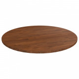 VidaXL Blat de masă rotund maro &icirc;nchis &Oslash;70x1,5 cm lemn stejar tratat