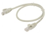 Cabluri Patch U/UTP 5e CCA gri 2m RJ45