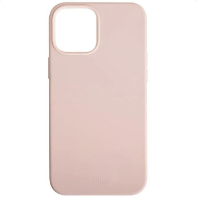 Husa Cover TPU Uniq Lino pentru iPhone 12/12 Pro Roz foto