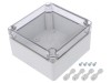 Carcasă Universală Policarbonat 125x125x75mm Transparentă