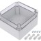 Carcasa Universala Policarbonat 125x125x75mm Transparenta
