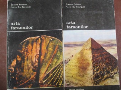 Arta faraonilor-Etienne Drioton, Pierre du Bourguet foto