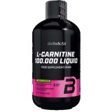 Supliment Alimentar Lichid L-Carnitine 100.000 Aroma Mere 500 mililitri Bio Tech USA