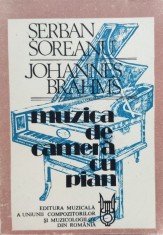 Johannes Brahms Muzica De Camera Cu Pian - Serban Soreanu , E415