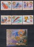 Ciad 1983 - Jocurile Olimpice de iarnă - Sarajevo, Serie + Colita, MNH