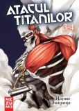 Cumpara ieftin Atacul Titanilor Omnibus 2 (Vol. 3+4) - Paperback brosat - Hajime Isayama - Nemira