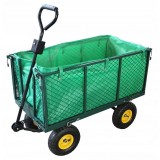 Carucior de gradina, transport, Chomik, verde, max 450 kg, 102x52x72 cm