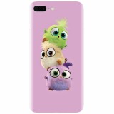 Husa silicon pentru Apple Iphone 7 Plus, Baby Birds