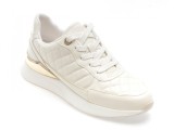 Pantofi sport ALDO albi, COSMIC STEP 100, din piele ecologica