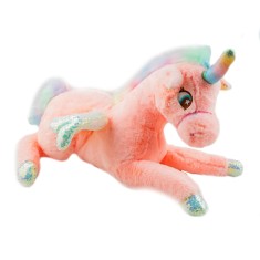Unicorn din plus, 40 cm foto