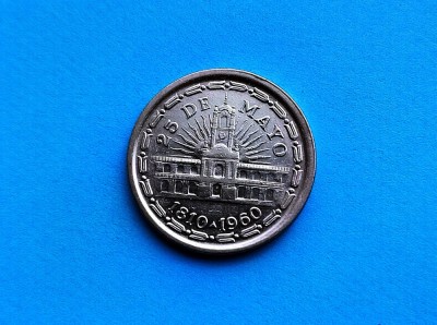 1 Peso 1960 Argentina-stare buna! foto