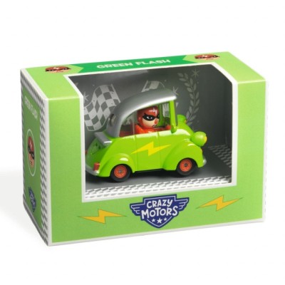 Masina Green Flash, Colectia Crazy Motors, Djeco foto