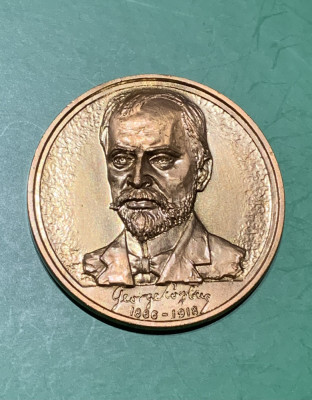 Medalie George Coșbuc 1866-1918 foto
