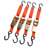 Set 4 chingi de ancorare cu clichet 25 mm x 3 m, 300 kg, Gadget