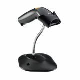 Cumpara ieftin Cititor coduri de bare Motorola Symbol LS1203, laser, 1D, cablu USB, stand, negru, Grad A-