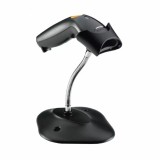 Cumpara ieftin Cititor coduri de bare Motorola Symbol LS1203, laser, 1D, cablu USB, stand, negru, Grad A