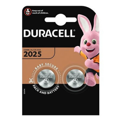 BATERIE CR2025 BLISTER 2 BUC DURACELL - DUR-CR2025 foto