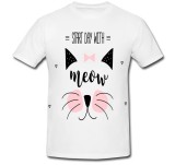 Cumpara ieftin Tricou &quot; Cat meow &quot;