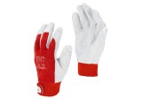 Mănuşi de protecţie LAHTI PRO L270210K, Dimensiune 10, Alb-Roşii cu Agăţătoare