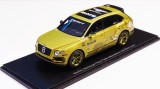 Bentley Bentayga "Nr. 8 Peak International Hill Climb SUV Production Record" - Spark 1:43