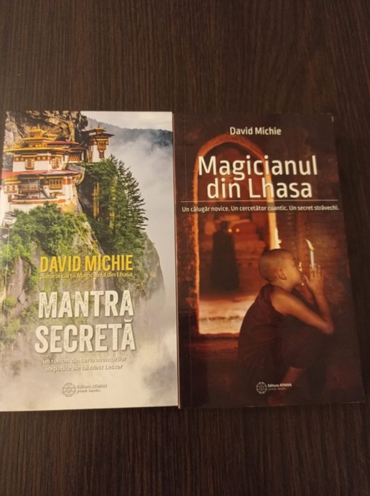 David Michie - Magicianul din Lhasa + Mantra secreta
