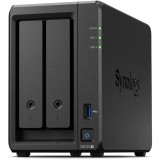 Network Attached Storage Synology DS723+ cu procesor AMD Ryzen R1600 2.6GHz, 2-Bay, 2GB DDR4