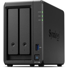 Network Attached Storage Synology DS723+ cu procesor AMD Ryzen R1600 2.6GHz, 2-Bay, 2GB DDR4