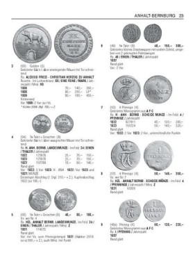Catalog de monede germane din 1800 p&amp;acirc;nă &amp;icirc;n prezent foto