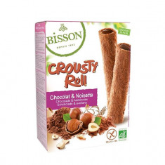 Rulou Crocant Cacao si Alune Bio Bisson 125gr