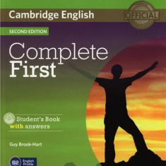 Complete First - Student's Book with Answers with CD-ROM | Guy Brook-Hart