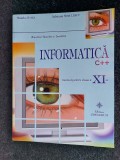 Cumpara ieftin INFORMATICA CLASA A XI A C ++ JUNEA , SIMULESCU , EDITURA GIMNASIUM, Clasa 11