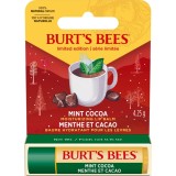 Burt&rsquo;s Bees Festive Balsam de buze hidratant aroma Mint Cocoa 4,25 g