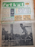Fotbal 26 septembrie 1968-u. cluj lider in divizia A,farul-rapid 4-1