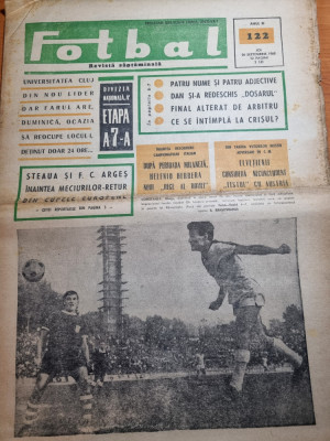 fotbal 26 septembrie 1968-u. cluj lider in divizia A,farul-rapid 4-1 foto