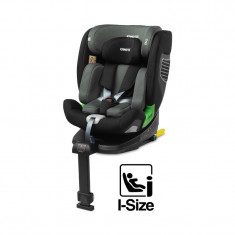 Scaun auto, Caretero, Kamptos, 40-150 cm, 0-36 kg, Cu sistem Isofix+picior stabilizator, Rotire 360 grade, Centura de siguranta in 5 puncte, Conform c