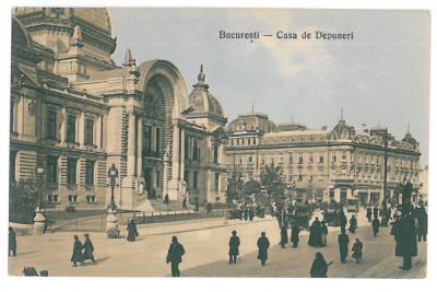 4537 - BUCURESTI, CEC. Romania - old postcard - unused foto