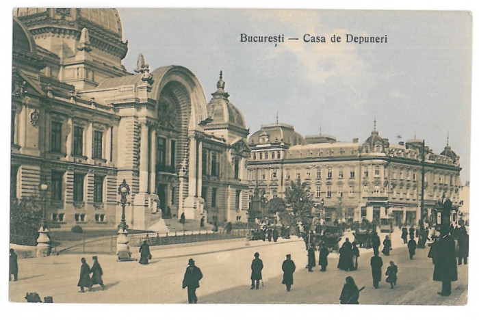 4537 - BUCURESTI, CEC. Romania - old postcard - unused